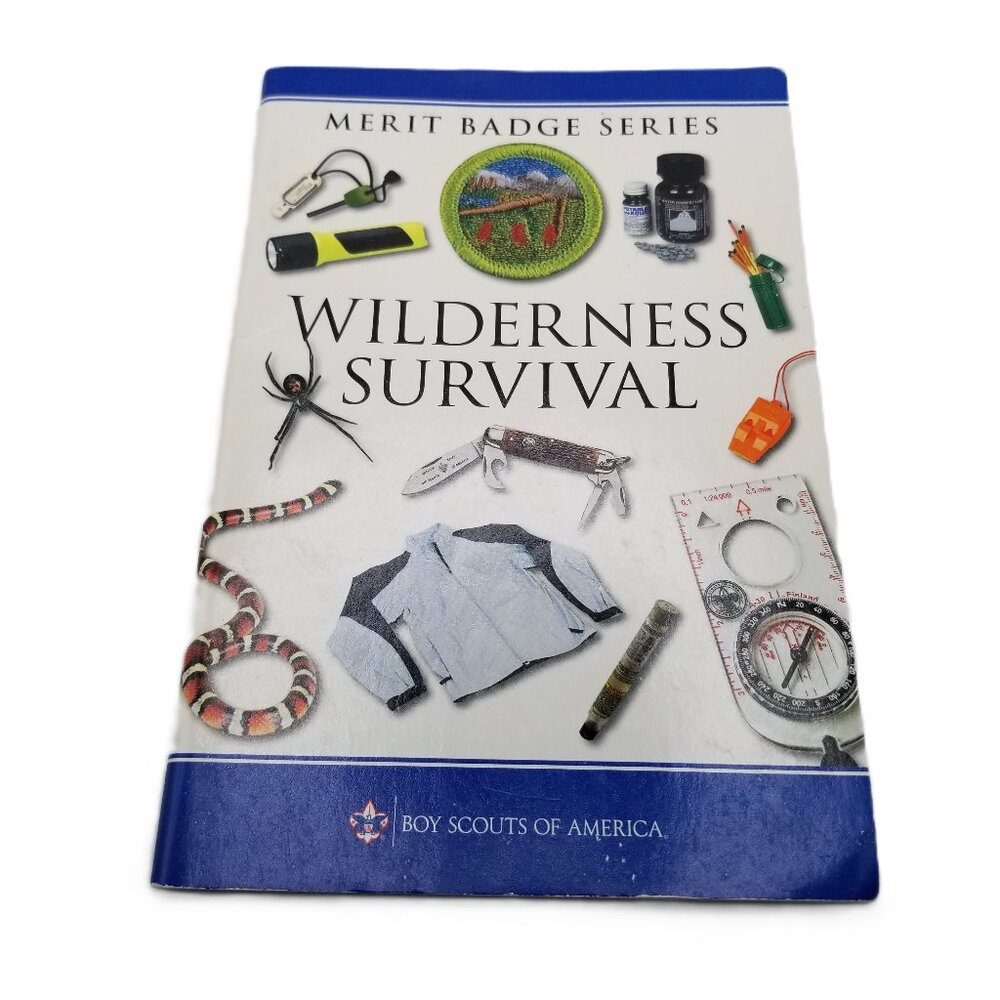 Boy Scouts Wilderness Survival Merit Badge Booklet 2010 BSA Guide